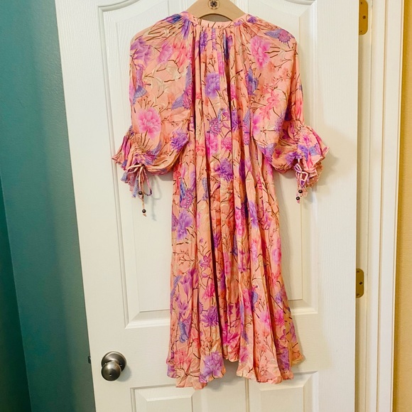 EUC Spell & the Gypsy Collective Musk Butterfly Mini Dress - Picture 5 of 15